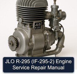 JLO R 295 R-295 (IF-295-2) Engine Service Repair Workshop Manual PDF