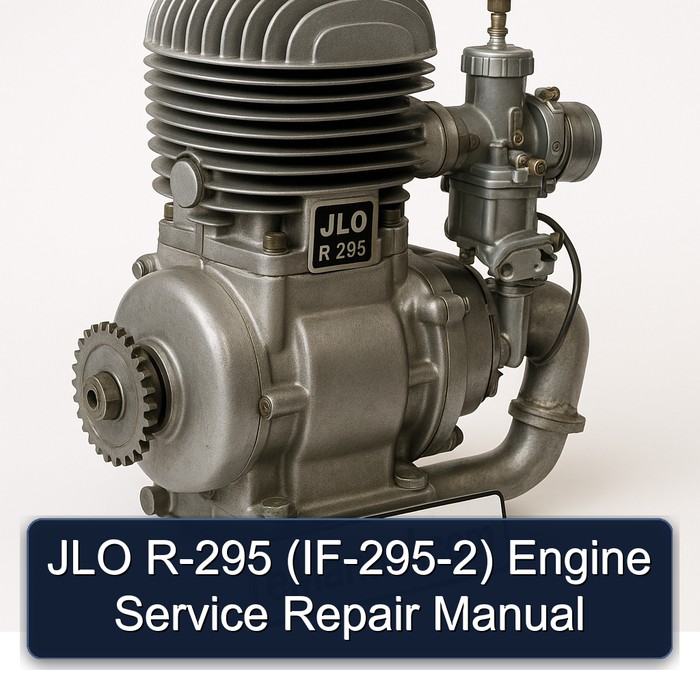 JLO R 295 R-295 (IF-295-2) Engine Service Repair Workshop Manual PDF