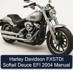 2004 Harley Davidson Softail Fxstdi Deuce EFI Service Repair Workshop Manual PDF