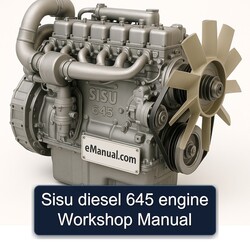 Sisu 645 Diesel Engine Service Repair Workshop Manual PDF