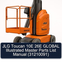 JLG Toucan 10E 26E Global Illustrated Master (31210091) Parts Catalog PDF