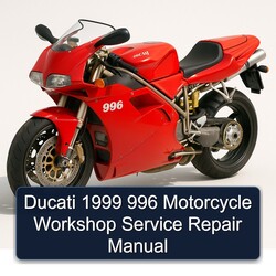 1999 Ducati 996 Motorcycle Service Repair Workshop Manual PDF