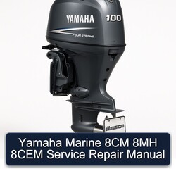 Yamaha Marine 8CM 8MH 8CEM Service Repair Workshop Manual PDF