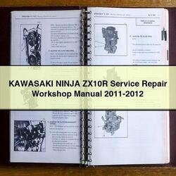 2011-2012 Kawasaki Ninja ZX10R Service Repair Workshop Manual PDF