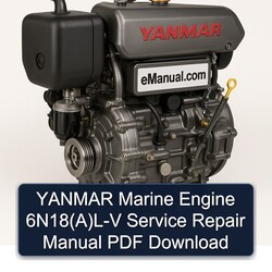 Yanmar Marine Engine 6N18L-V 6N18(A)L Service Repair Workshop Manual PDF