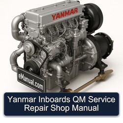 Yanmar Inboards QM Shop Service Repair Workshop Manual PDF