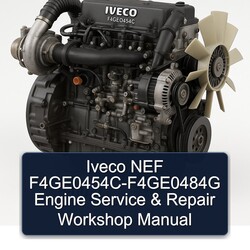 Iveco NEF F4ge0454c-f4ge0484g Engine Service Repair Workshop Manual PDF