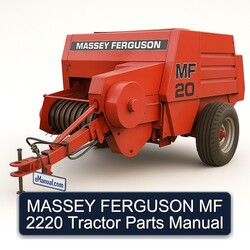 Massey Ferguson MF 2220 Tractor Parts Catalog PDF