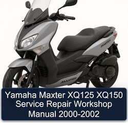 2000-2002 Yamaha Maxter XQ125 XQ150 Service Repair Workshop Manual PDF