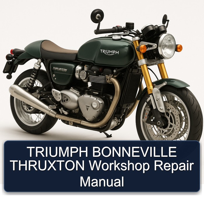 Triumph Bonneville Thruxton Service Repair Workshop Manual PDF