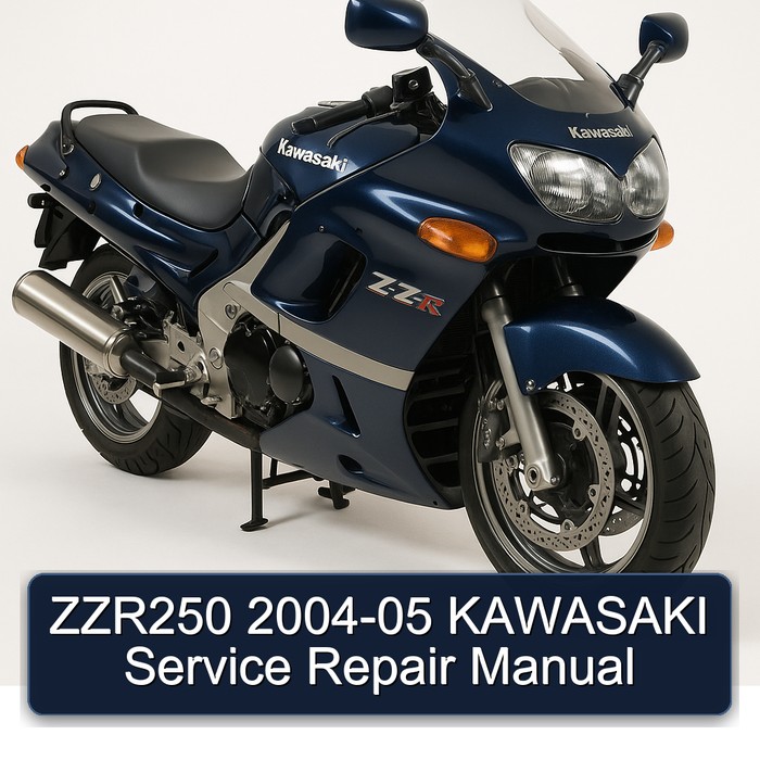 2004-2005 Kawasaki ZZ R Series ZZR250 Service Repair Workshop Manual PDF