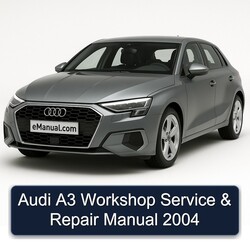 2004 Audi A3 Service Repair Workshop Manual PDF
