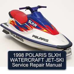 1998 Polaris Slxh Watercraft JET-SKI Service Repair Workshop Manual PDF