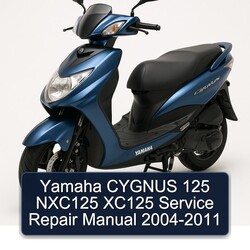 2004-2011 Yamaha Cygnus NXC125 125 XC125 Service Repair Workshop Manual PDF