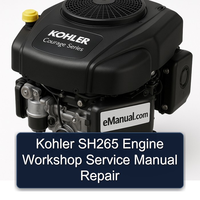 Kohler Courage Series SH265 Engine Service Repair Workshop Manual PDF