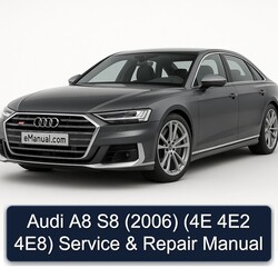 2006 Audi S8 A8 (4e 4e2 4e8) Service Repair Workshop Manual PDF
