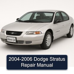 2004-2006 Chrysler Stratus Dodge Service Repair Workshop Manual PDF
