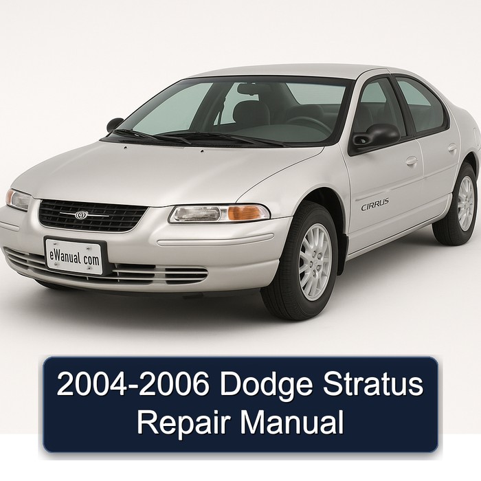 2004-2006 Chrysler Stratus Dodge Service Repair Workshop Manual PDF