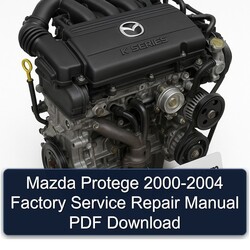 2000-2004 Mazda K Series Protege Service Repair Workshop Manual PDF