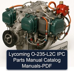 Lycoming O 235 / 290 Series O-235-l2c IPC Parts Catalog PDF