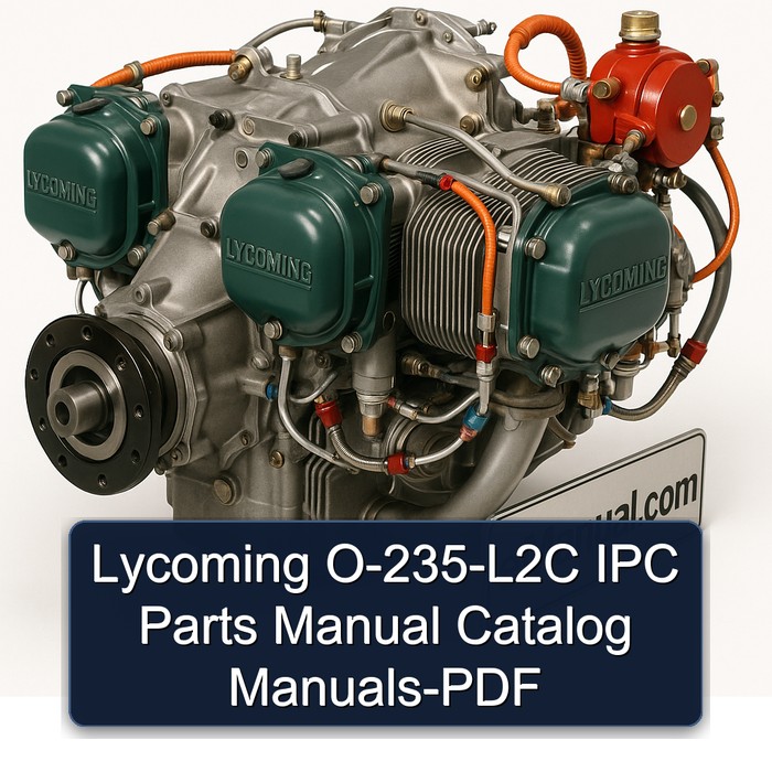 Lycoming O 235 / 290 Series O-235-l2c IPC Parts Catalog PDF