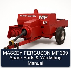 Massey Ferguson MF 399 Spare Parts Service Repair Workshop Manual PDF