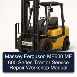 Massey Ferguson MF600 MF 600 Series Tractor Service Repair Workshop Manual PDF