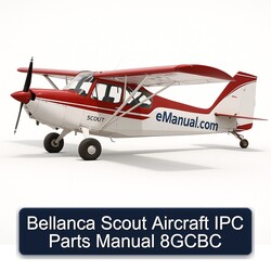 Bellanca Scout Aircraft IPC Parts 8GCBC Catalog PDF