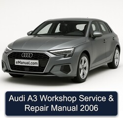 2006 Audi A3 Service Repair Workshop Manual PDF