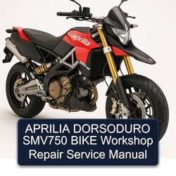 Aprilia SMV750 Dorsoduro Bike Service Repair Workshop Manual PDF