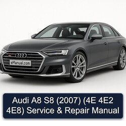 2007 Audi S8 A8 (4e 4e2 4e8) Service Repair Workshop Manual PDF