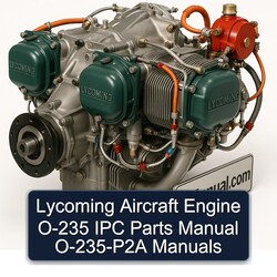Lycoming O 235 / 290 Series Aircraft Engine O-235 IPC Parts O-235-p2a Catalog PDF