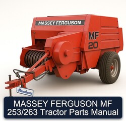 Massey Ferguson MF 253/263 Tractor Parts Catalog PDF