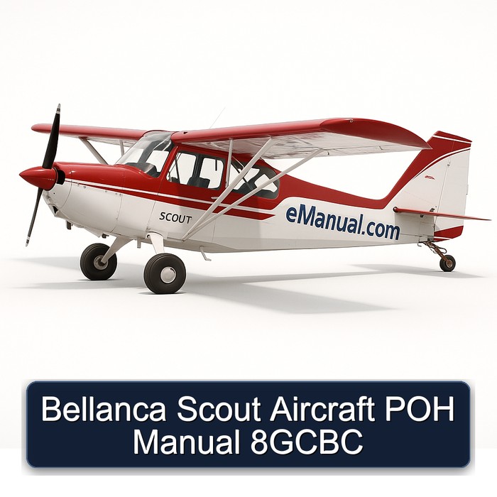 Bellanca Scout Aircraft POH 8GCBC Service Repair Workshop Manual PDF
