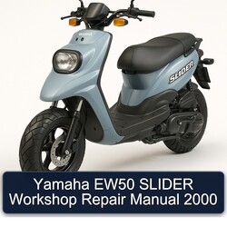 2000 Yamaha Slider EW50 Service Repair Workshop Manual PDF