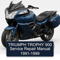 1991-1999 Triumph Trophy 900 Service Repair Workshop Manual PDF