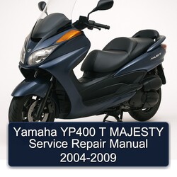 2004-2009 Yamaha Majesty YP400 T Service Repair Workshop Manual PDF