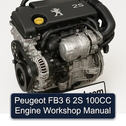 Peugeot FB3 6 2S 100CC Engine Service Repair Workshop Manual PDF