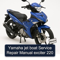 Yamaha Jet Boat Exciter 220 Service Repair Workshop Manual PDF