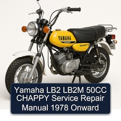 1978 Yamaha Chappy LB2 LB2M 50CC Onward Service Repair Workshop Manual PDF