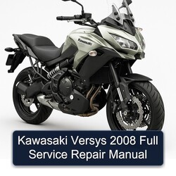 2008 Kawasaki Versys Service Repair Workshop Manual PDF