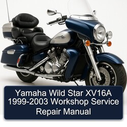 1999-2003 Yamaha Royal Star Venture Wild XV16A Service Repair Workshop Manual PDF