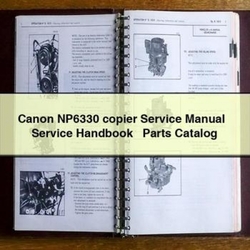 Canon NP6330 Copier Parts Catalog PDF
