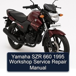 1995 Yamaha SZR Models 660 Service Repair Workshop Manual PDF