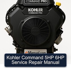 Kohler Command Pro Models 5HP 6HP Service Repair Workshop Manual PDF