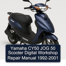 1992-2001 Yamaha Jog CY50 50 Scooter Digital Service Repair Workshop Manual PDF