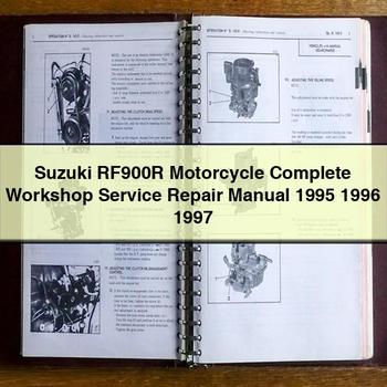 1995-1997 Suzuki RF900R Motorcycle Service Repair Workshop Manual PDF
