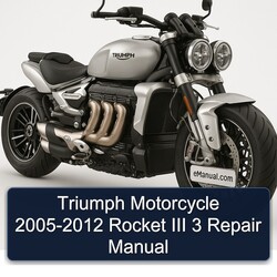 2005-2012 Triumph Rocket Motorcycle - III 3 Service Repair Workshop Manual PDF