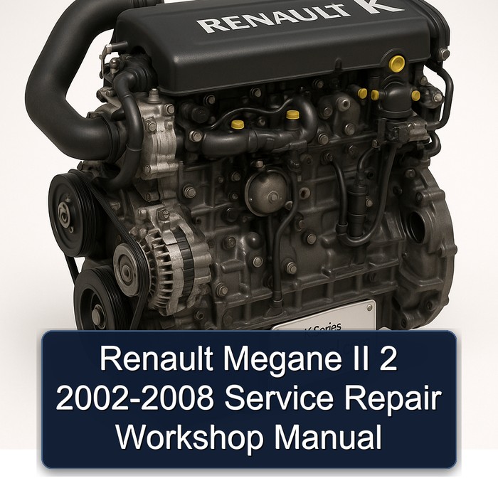 2002-2008 Renault Megane II 2 Service Repair Workshop Manual PDF