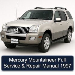 1997 Mercury Mountaineer Service Repair Workshop Manual PDF